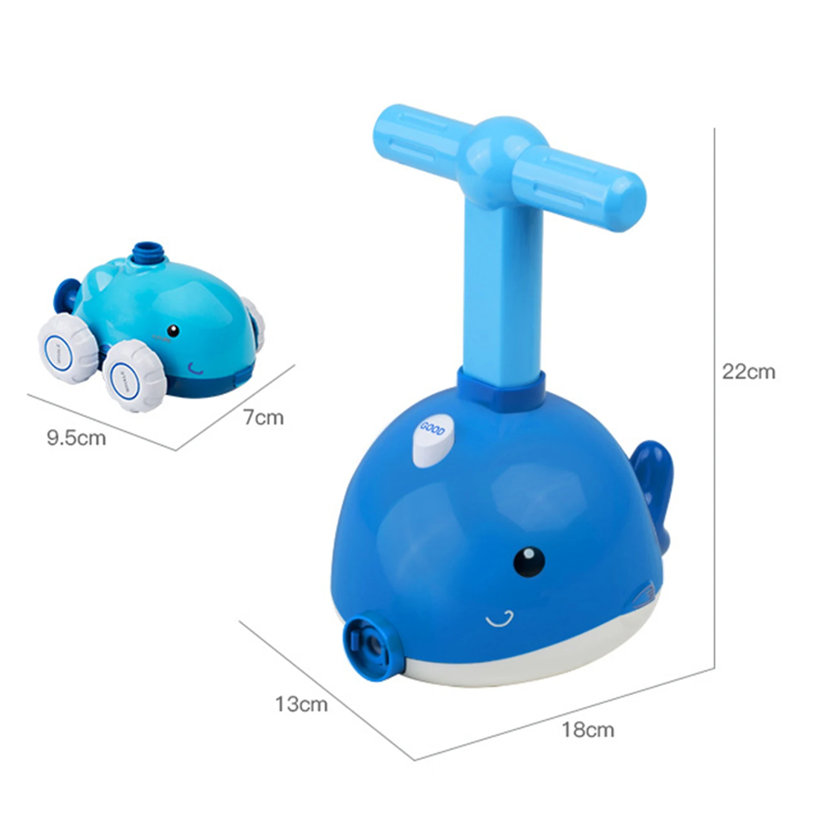 Cute Dolphin Shape Aerodynamic Balloon Car Children Kids Educational Toys for Children Gifts
Cute Dolphin Shape Aerodynamic Balloon Car Children Kids Educational Toys for Children Gifts