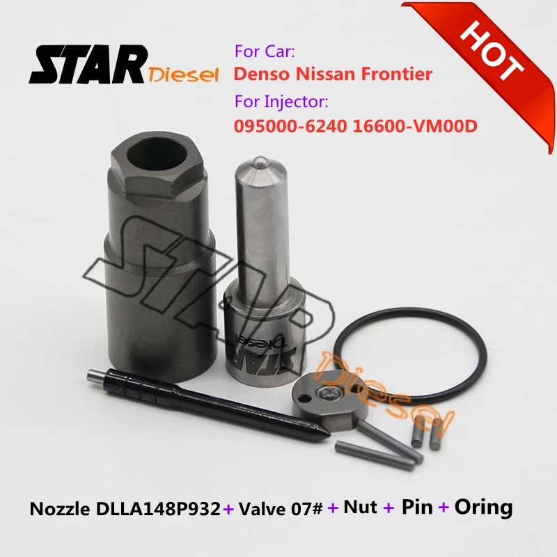 Repair Kits DLLA148P932 Injector Nozzle 295040-7470 7480 7490 Control Valve For Denso Nissan Frontier 095000-6240 16600-VM00D
Repair Kits DLLA148P932 Injector Nozzle 295040-7470 7480 7490 Control Valve For Denso Nissan Frontier 095000-6240 16600-VM00D