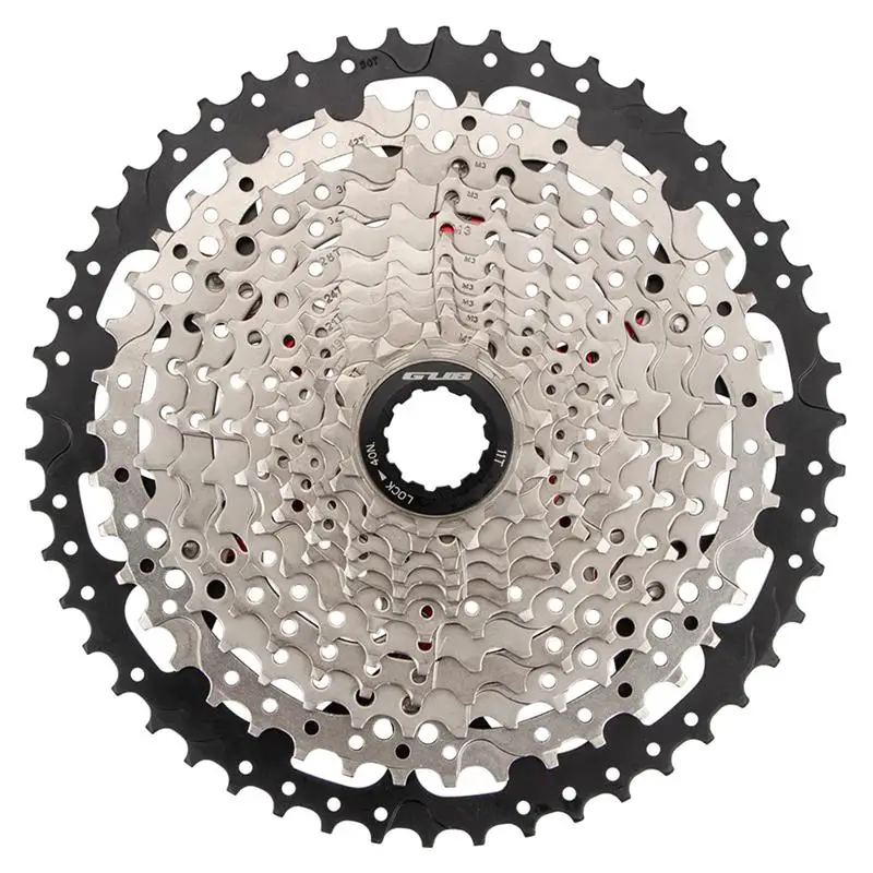 MTB Road 12 Speed 11-50T Bicycle Cassette Full Steel Mountain Bike Sprocket Freewheel Bicycle Parts Accessories for SHIMANO
MTB Road 12 Speed 11-50T Bicycle Cassette Full Steel Mountain Bike Sprocket Freewheel Bicycle Parts Accessories for SHIMANO