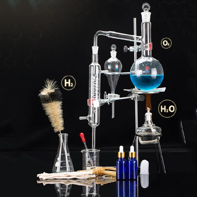 All-glass distiller petal purification essential oil extraction distilled water chemistry teaching instrument
All-glass distiller petal purification essential oil extraction distilled water chemistry teaching instrument