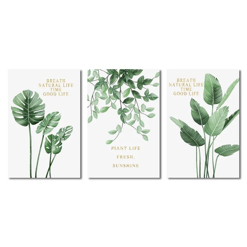 Pure And Fresh Green Plants Minimalism Canvas Painting Posters And Prints Wall Pictures For Living Room Decoration Nordic Style
Pure And Fresh Green Plants Minimalism Canvas Painting Posters And Prints Wall Pictures For Living Room Decoration Nordic Style