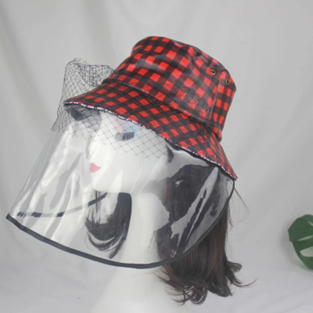Anti-spitting Protective Bucket Hat with Dustproof Transparent Detachable Cover Outdoor Women Face Cover Hat -OPK
Anti-spitting Protective Bucket Hat with Dustproof Transparent Detachable Cover Outdoor Women Face Cover Hat -OPK