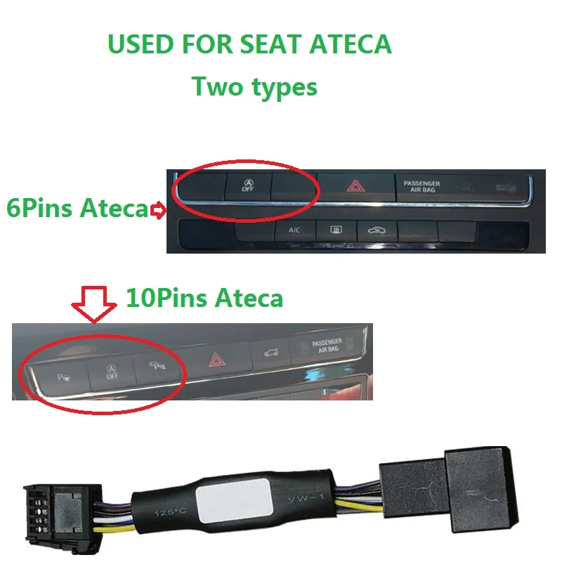 Plug And Play Car Automatic Start and Stop Off Default Device Memory Start-Stop module Adapter cable For Seat Leon 5F
Plug And Play Car Automatic Start and Stop Off Default Device Memory Start-Stop module Adapter cable For Seat Leon 5F