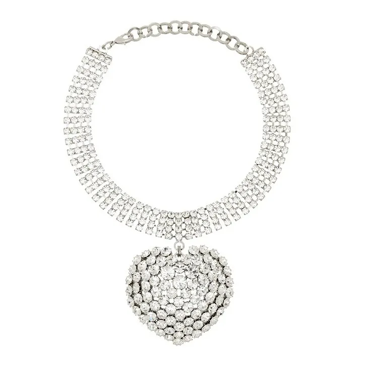 European and American heart-shaped Love Pendant Necklace with exaggerated temperament new necklace for women
European and American heart-shaped Love Pendant Necklace with exaggerated temperament new necklace for women