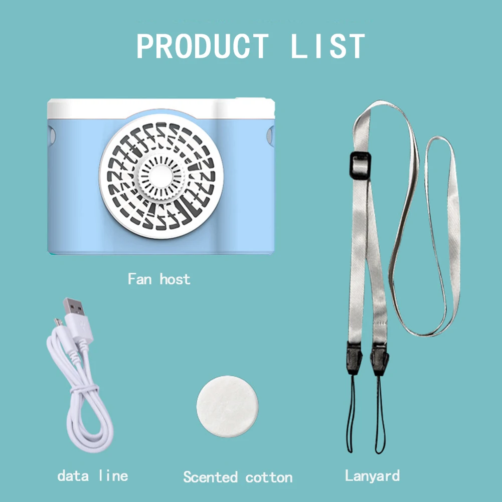 Portable 3 Speeds USB Rechargeable Neck Hanging Cooling Fan Fragrance Cooler Rechargeable Portable Hanging Cooling Fan
Portable 3 Speeds USB Rechargeable Neck Hanging Cooling Fan Fragrance Cooler Rechargeable Portable Hanging Cooling Fan