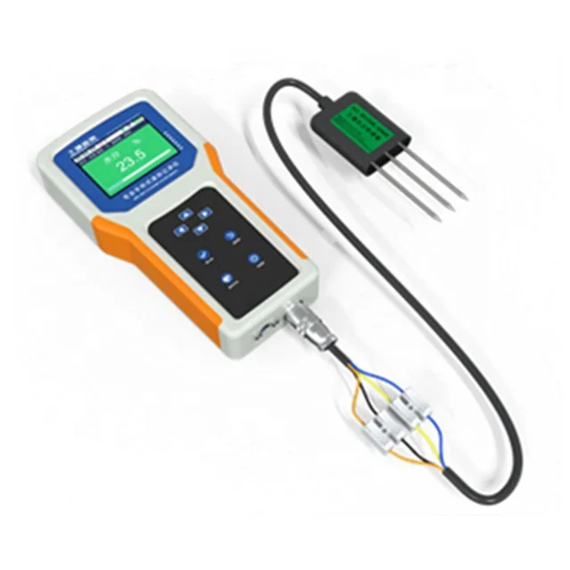 Soil NPK EC PH Analyzer Temperature Moisture nutrient Sensor with Portable Handheld Display Terminal
Soil NPK EC PH Analyzer Temperature Moisture nutrient Sensor with Portable Handheld Display Terminal