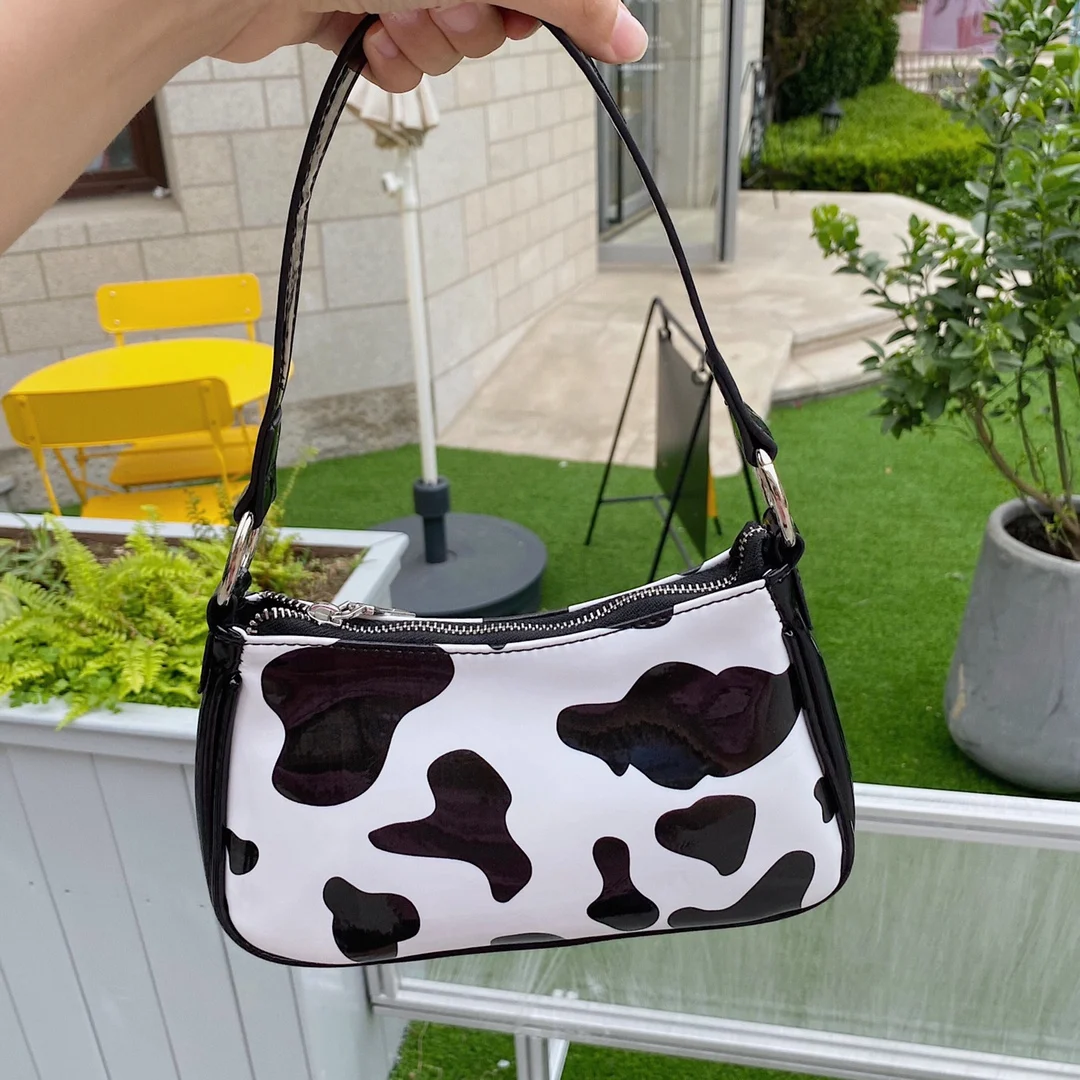 Simple New Fashion Women Cow Pattern Underarm Bag High Quaality PU Leather Ladies Small Shoulder Bags Girls Purse and Handbags
Simple New Fashion Women Cow Pattern Underarm Bag High Quaality PU Leather Ladies Small Shoulder Bags Girls Purse and Handbags