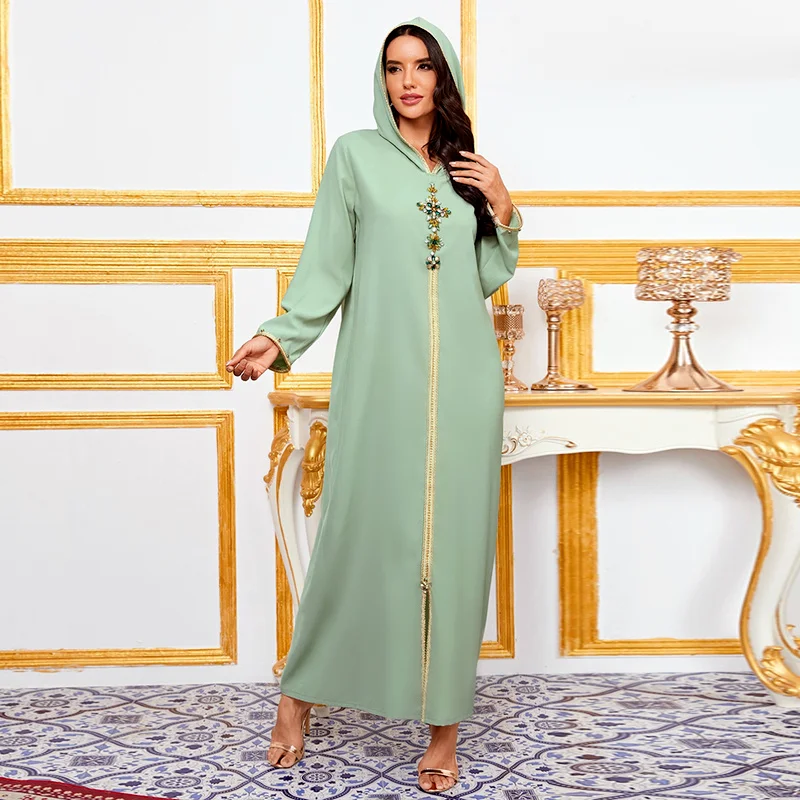 Abaya Dubai Turkey Muslim Fashion Hijab Dress Islam Clothing African Long Dresses For Women Robe De Moda Musulman Djellaba Femme |