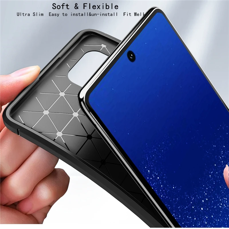 For Samsung Galaxy A91 Case Cover Soft Bumper Carbon Fiber TPU Case For Samsung A91 Cover for Samsung A91 M80s SM-A915F/DS 6.7"
For Samsung Galaxy A91 Case Cover Soft Bumper Carbon Fiber TPU Case For Samsung A91 Cover for Samsung A91 M80s SM-A915F/DS 6.7"