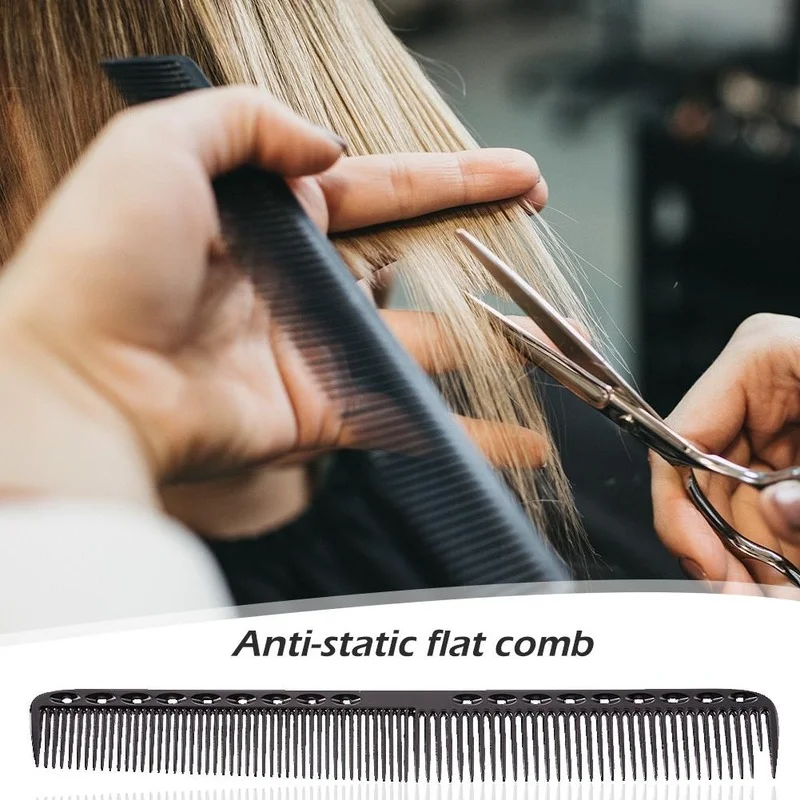 Professional Hair Comb Stainless Steel Anti- static Comb Salon Hairdressing Barbers Styling Brush Hair Beauty Tools 
Professional Hair Comb Stainless Steel Anti- static Comb Salon Hairdressing Barbers Styling Brush Hair Beauty Tools