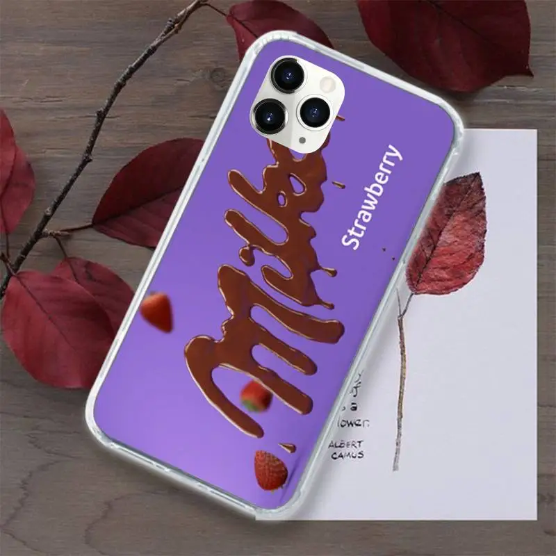 Chocolate Milka Box Phone Case Transparent for iPhone 11 12 mini pro XS MAX 8 7 6 6S Plus X 5S SE 2020 XR
Chocolate Milka Box Phone Case Transparent for iPhone 11 12 mini pro XS MAX 8 7 6 6S Plus X 5S SE 2020 XR