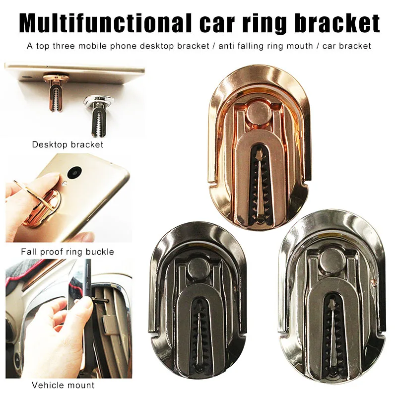 Multifunctional Cell Phone Bracket Smartphone Holder Stand Free Rotation Car Phone Holder for Car Home Phone Ring FKU66
Multifunctional Cell Phone Bracket Smartphone Holder Stand Free Rotation Car Phone Holder for Car Home Phone Ring FKU66