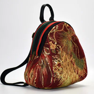 Fashion national embroidery women shopping backpacks!Hot animal embroidered lady small Casual backrack All-match canvas backruck
Fashion national embroidery women shopping backpacks!Hot animal embroidered lady small Casual backrack All-match canvas backruck
