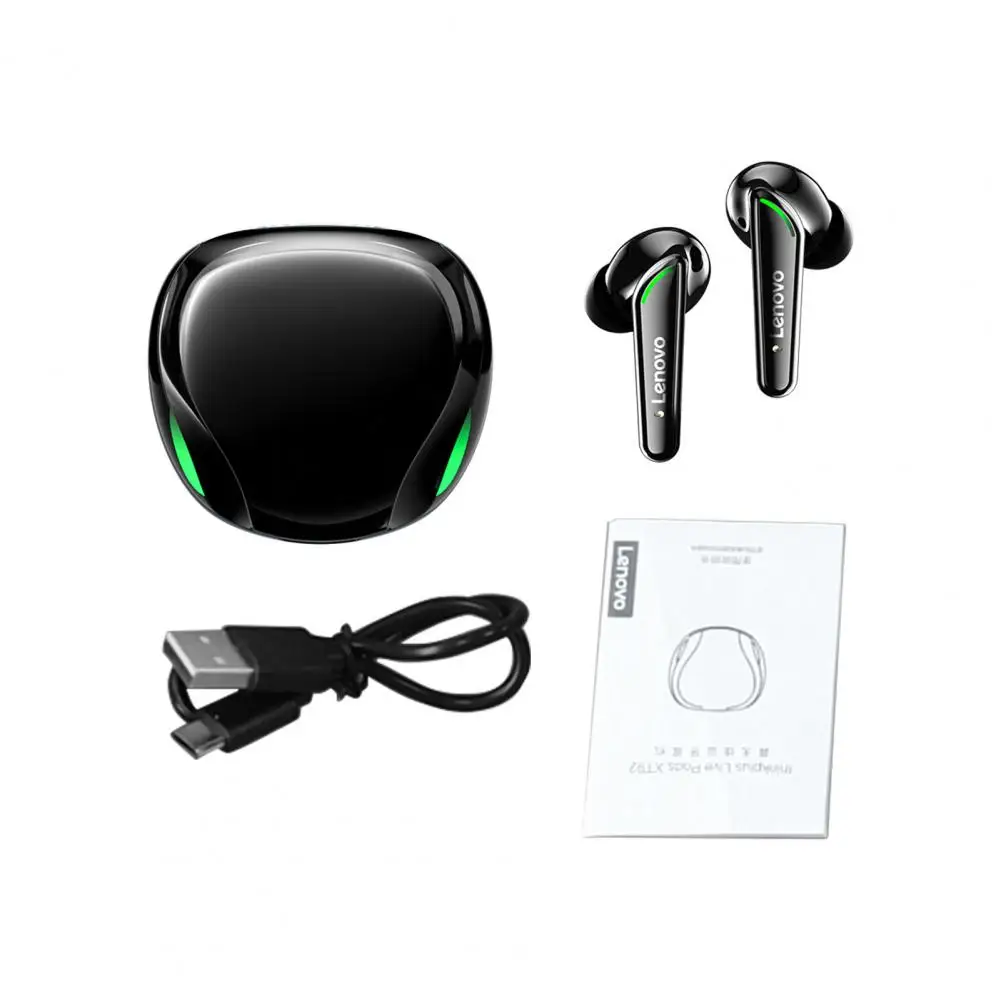 

Lenovo XT92 Gaming Headsets 65ms Low Latency TWS Bluetooth Headphones Sound Positioning Wireless Earphones Noise Cancelling