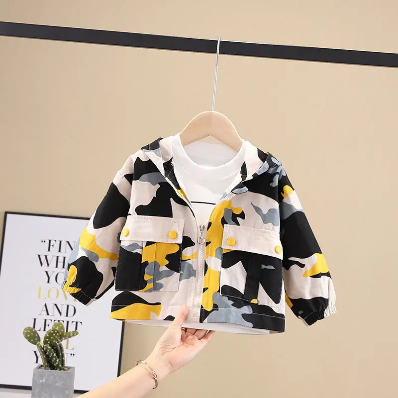 Baby Spring Thin Coat 2022 New Baby Kids Hooded Camouflage Jacket Boys Spring Coat
Baby Spring Thin Coat 2022 New Baby Kids Hooded Camouflage Jacket Boys Spring Coat