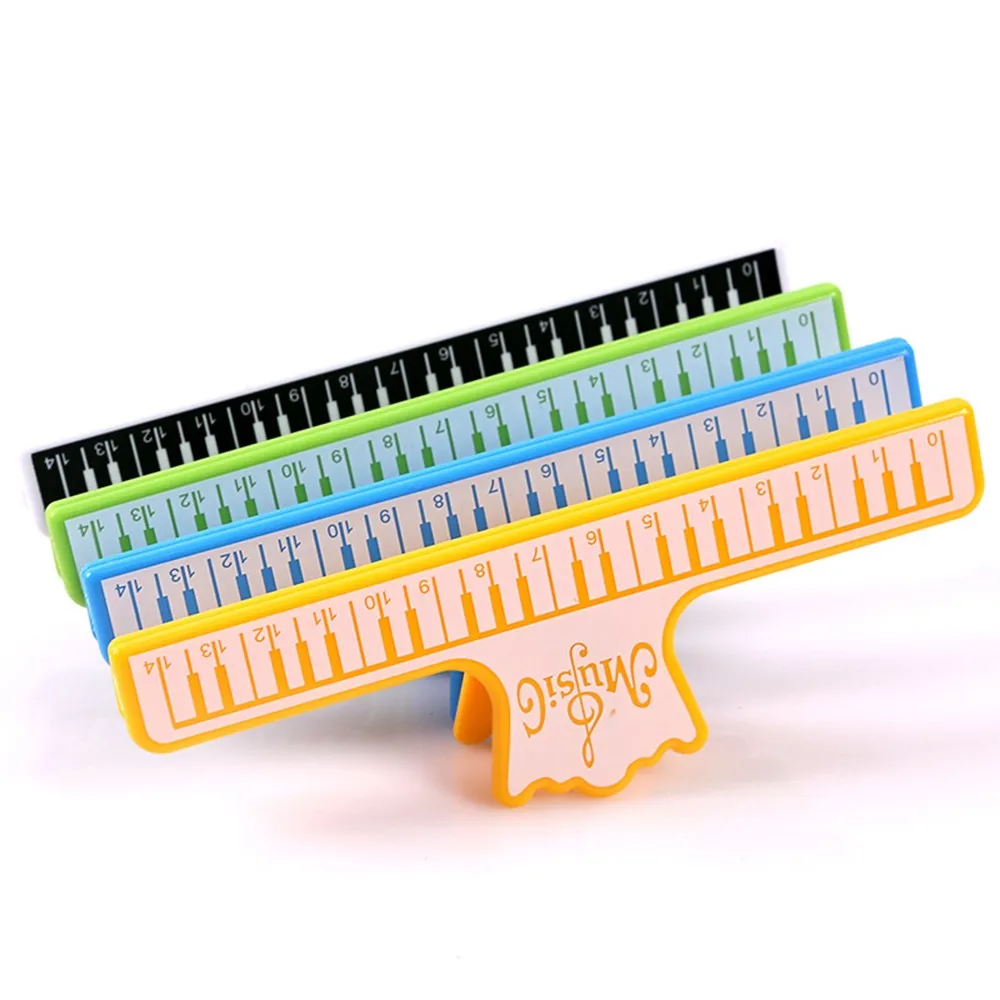 Colorful Plastic Music Book Page Note Clip Piano Holder Music Score Fixed Clips 15.5cm Guitar Violin Piano Player Spring Clips
Colorful Plastic Music Book Page Note Clip Piano Holder Music Score Fixed Clips 15.5cm Guitar Violin Piano Player Spring Clips