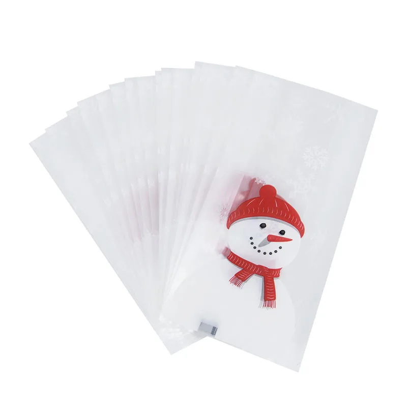 50pcs 7*15cm Christmas Snowman Gift Bag Chocolate Chip Cookie Candy Packaging Bag Xmas Party Gift For Kids Navidad Wedding 
50pcs 7*15cm Christmas Snowman Gift Bag Chocolate Chip Cookie Candy Packaging Bag Xmas Party Gift For Kids Navidad Wedding