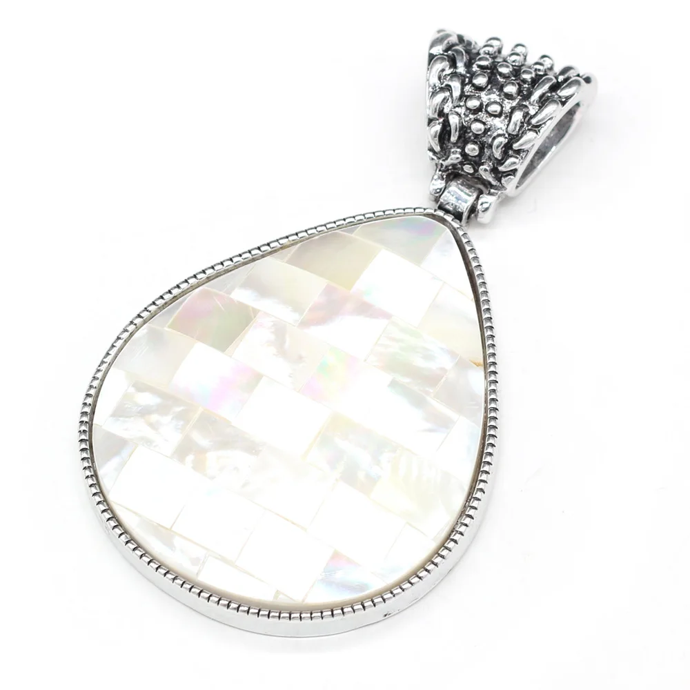 48x80mm New Fashion Natural Stone Drop-Shaped Shell Pendant DIY Decorative Design Personalized Jewelry Single Product Jewelry
48x80mm New Fashion Natural Stone Drop-Shaped Shell Pendant DIY Decorative Design Personalized Jewelry Single Product Jewelry