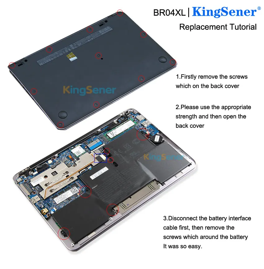 Kingsener BR04XL Laptop Battery For HP EliteBook 1020 1040 G1 G2 Series M5U02PA M0D62PA M4Z18PA HSTNN-DB6M HSTNN-I26C HSTNN-I28C
Kingsener BR04XL Laptop Battery For HP EliteBook 1020 1040 G1 G2 Series M5U02PA M0D62PA M4Z18PA HSTNN-DB6M HSTNN-I26C HSTNN-I28C