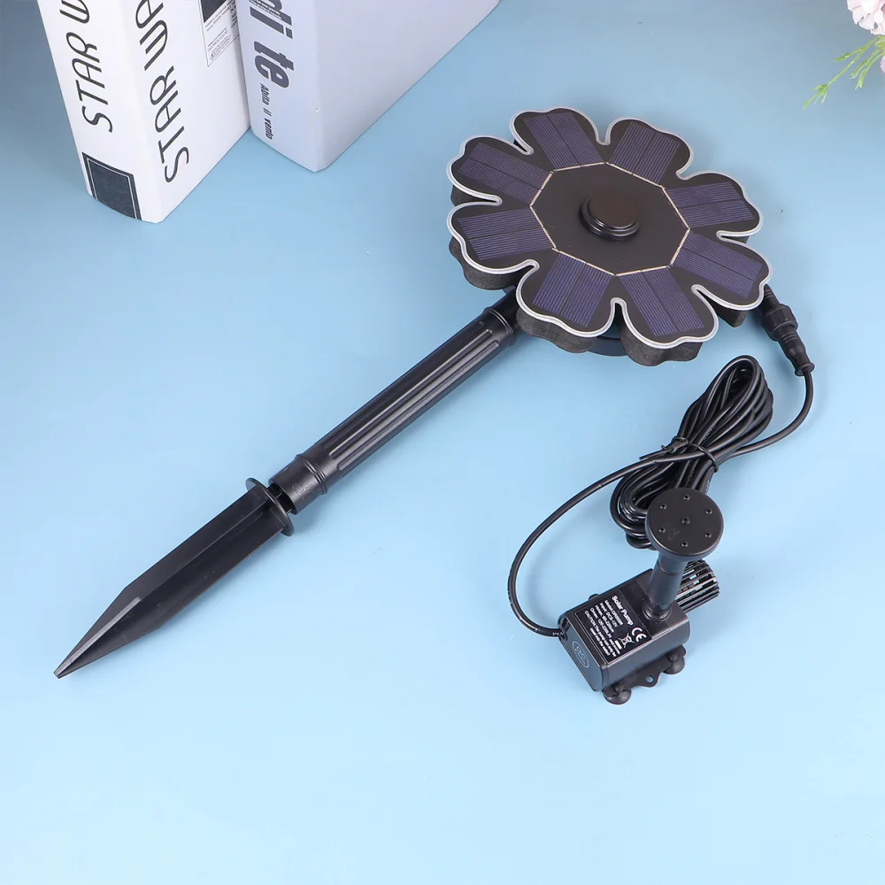 1.6W Solar Floating Fountain Circular Ground Stake Water Pump Bird Bath Garden Decorative Fountain (Black)
1.6W Solar Floating Fountain Circular Ground Stake Water Pump Bird Bath Garden Decorative Fountain (Black)
