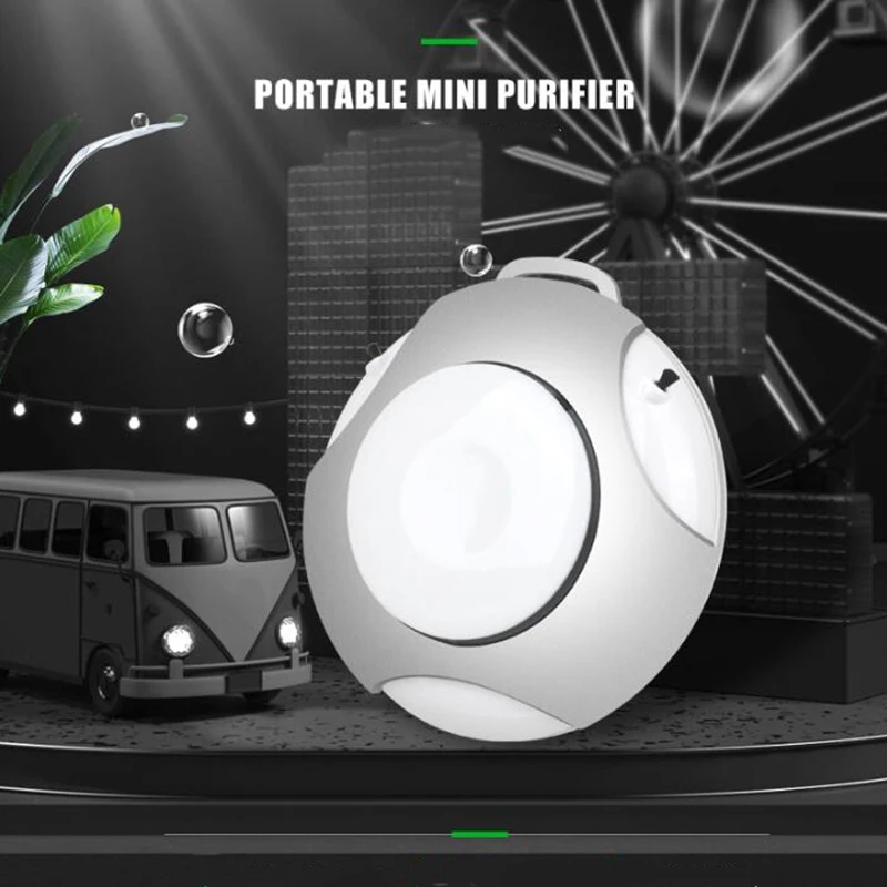 Wearable Air Purifier, Personal Necklace Air Freshener, Portable USB Rechargeable Negative Ion Generator Low Noise
Wearable Air Purifier, Personal Necklace Air Freshener, Portable USB Rechargeable Negative Ion Generator Low Noise