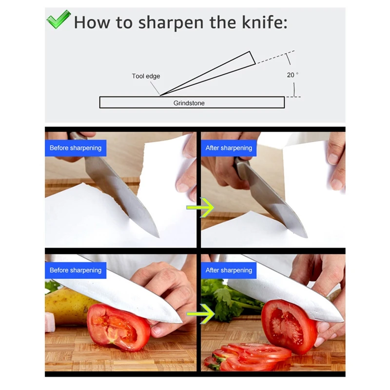 Best Diamond Knife Sharpening Stone 400 +1000 Knife Sharpener Ultra-Thin Honeycomb Surface Whetstone Grindstone Cutter Tool
Best Diamond Knife Sharpening Stone 400 +1000 Knife Sharpener Ultra-Thin Honeycomb Surface Whetstone Grindstone Cutter Tool