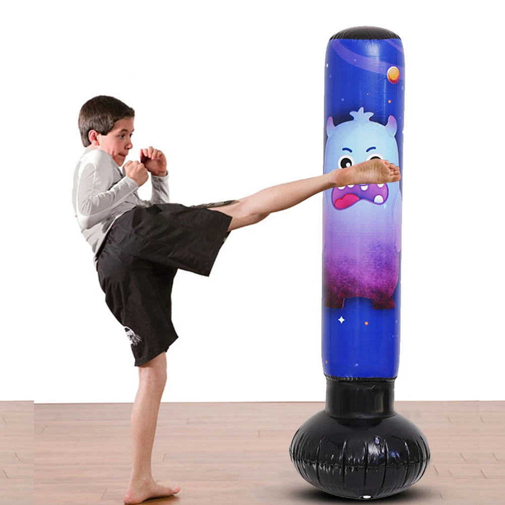 Inflatable Thickened Punching Boxing Bag for Kids Fitness Tumbler Bag Standing Toys Indoor Outdoor Boxing Column
Inflatable Thickened Punching Boxing Bag for Kids Fitness Tumbler Bag Standing Toys Indoor Outdoor Boxing Column