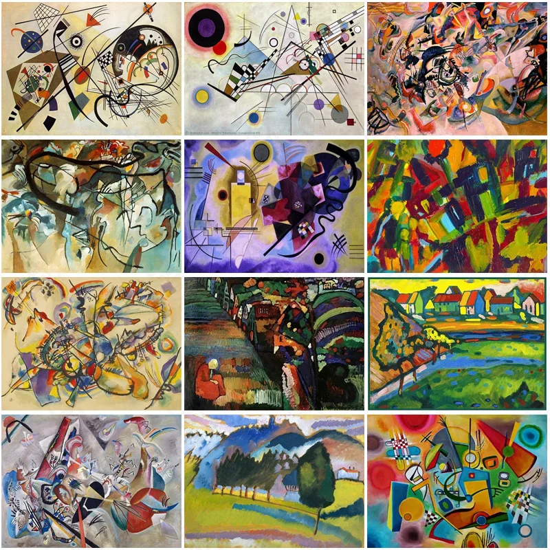 Diy Diamond Painting Full Diamond Kandinsky Painting Home Decoration Handmade Mural Bedroom Bedside Frameless Painting
Diy Diamond Painting Full Diamond Kandinsky Painting Home Decoration Handmade Mural Bedroom Bedside Frameless Painting