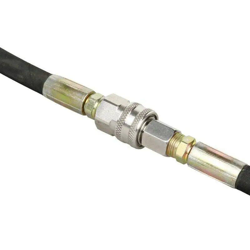 NPT Adapter Set 3/8in Stainless Steel Pressure Washer Female Male Quick Connect Valve 5000 PSI
NPT Adapter Set 3/8in Stainless Steel Pressure Washer Female Male Quick Connect Valve 5000 PSI