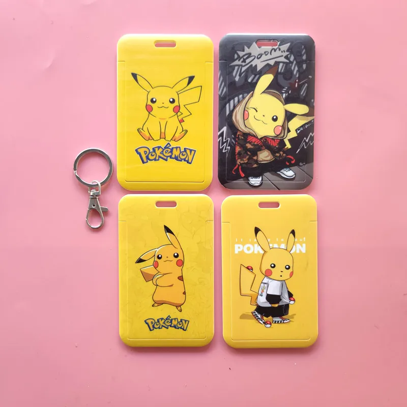 TAKARA TOMY Creative Cartoon Pikachu Hard Shell Access Control Card Holder Student Bus Card Holder PVC ID Card Package Female
TAKARA TOMY Creative Cartoon Pikachu Hard Shell Access Control Card Holder Student Bus Card Holder PVC ID Card Package Female
