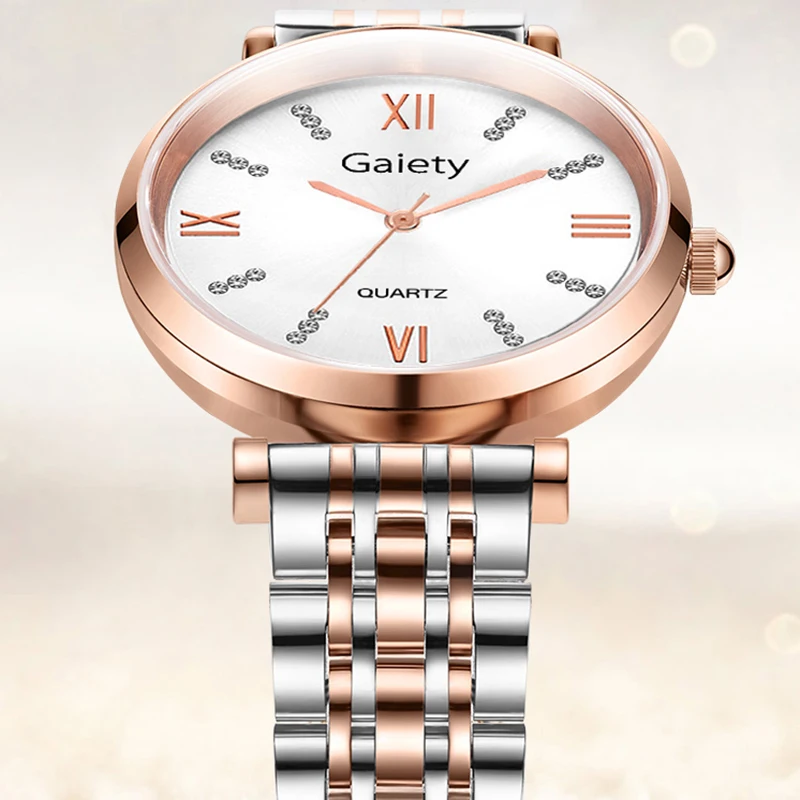 Luxury Women's Wristwatch Diamond Rose Gold Stainless Steel Bracelet Business Quartz Wrist Watches Reloj Mujer zegarek damski
Luxury Women's Wristwatch Diamond Rose Gold Stainless Steel Bracelet Business Quartz Wrist Watches Reloj Mujer zegarek damski