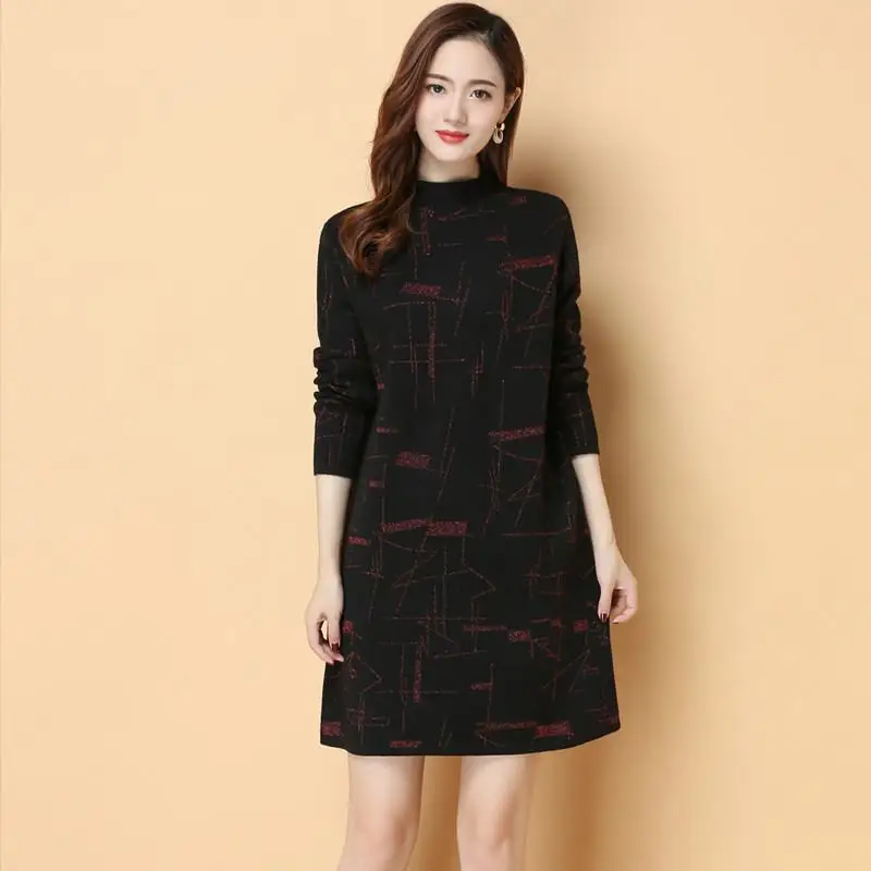 WinterSweaters Women 100% Cashmere Wool Jumpers Loose Style Woman Pullovers Sweater Ladies Print pattern Knitted Wool Shirt
WinterSweaters Women 100% Cashmere Wool Jumpers Loose Style Woman Pullovers Sweater Ladies Print pattern Knitted Wool Shirt