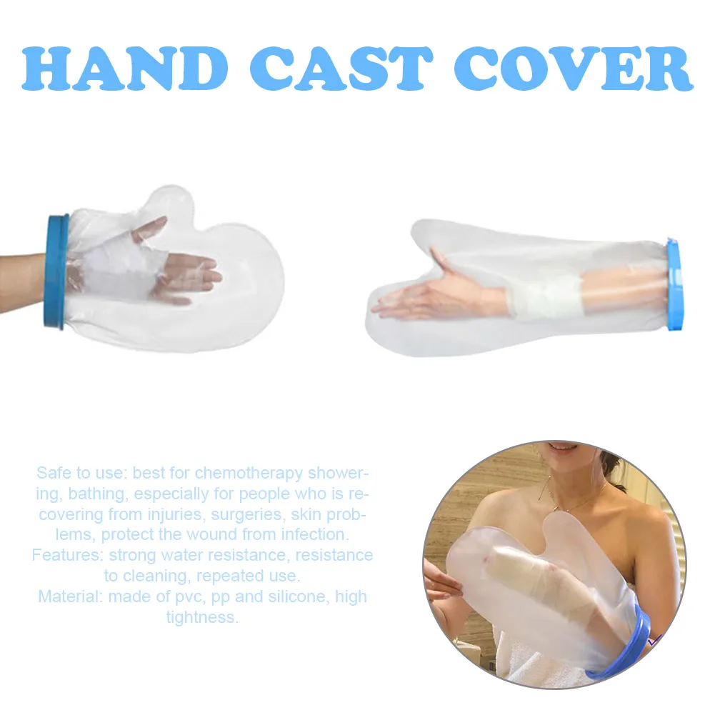 Wound Burns Bath Adult Sealed Reusable Injury Shower Waterproof Fracture Watertight Bandage Protector Hand Cast Cover Swimming 
Wound Burns Bath Adult Sealed Reusable Injury Shower Waterproof Fracture Watertight Bandage Protector Hand Cast Cover Swimming