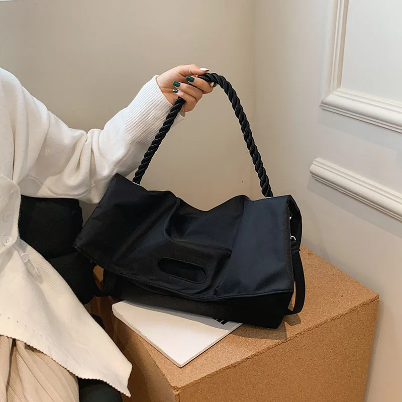 Retro Simple Nylon Small Square Bag Ins Chic Crossbody Bags for Women 2021 Winther Shoulder Bag Handbags and Purses Casual
Retro Simple Nylon Small Square Bag Ins Chic Crossbody Bags for Women 2021 Winther Shoulder Bag Handbags and Purses Casual