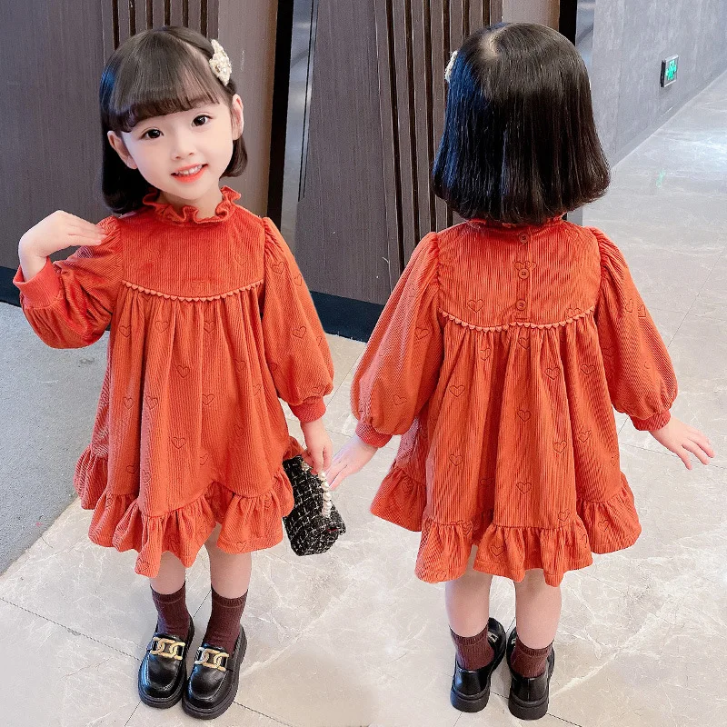 Baby Girl Christmas Dress Kids Autumn Corduroy Plus Size Dresses 2022 Winter Children Long Sleeve Oversize One Piece Clothing
Baby Girl Christmas Dress Kids Autumn Corduroy Plus Size Dresses 2022 Winter Children Long Sleeve Oversize One Piece Clothing