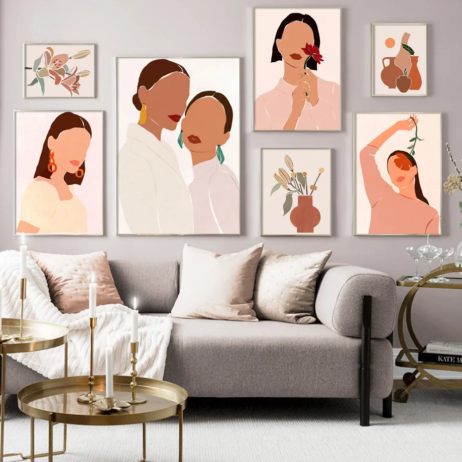 Vintage Fashion Flower Girl Abstract Minimalist Wall Art Canvas Painting Posters And Prints Wall Pictures For Living Room Decor
Vintage Fashion Flower Girl Abstract Minimalist Wall Art Canvas Painting Posters And Prints Wall Pictures For Living Room Decor