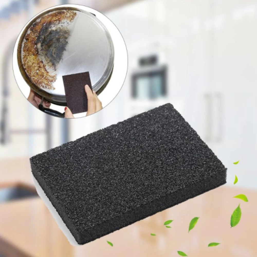Kitchen Soft Emery Sponge Brush Rust Cleaner Dishwashing Cloth Scrub Dish Bowl Pot Pad Kitchen Cleaning Tool Durable Brand New
Kitchen Soft Emery Sponge Brush Rust Cleaner Dishwashing Cloth Scrub Dish Bowl Pot Pad Kitchen Cleaning Tool Durable Brand New