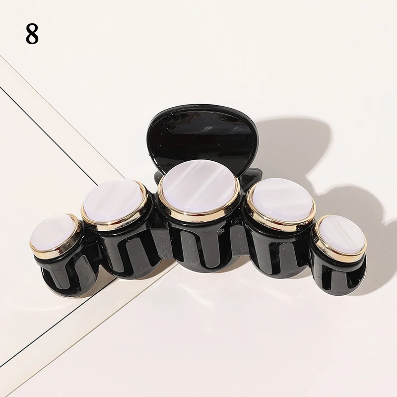 Women Hair Accessories Imitation Marble Hairpins Hair Claws Large Size Makeup Hair Styling Barrettes Black Champagne Hair Clip
Women Hair Accessories Imitation Marble Hairpins Hair Claws Large Size Makeup Hair Styling Barrettes Black Champagne Hair Clip