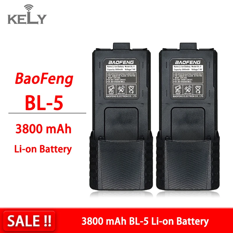

Портативная рация Baofeng UV-5R батарея 1800/3800 мАч BL-5 Аккумулятор для радиостанций оригинальная BaoFeng Pufong UV 5R uv5r baofeng Radio