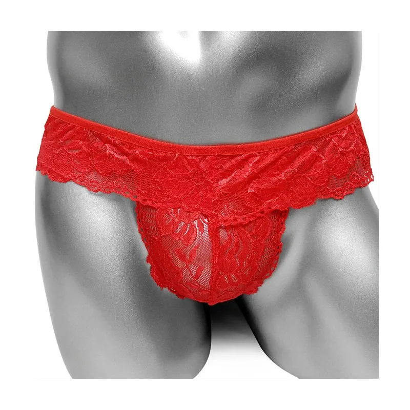 Sexy Sissy Pouch Gay Men Lingerie Floral Lace Open Butt See through Male Panties Underwear Bikini Thong Jockstraps Underpant 
Sexy Sissy Pouch Gay Men Lingerie Floral Lace Open Butt See through Male Panties Underwear Bikini Thong Jockstraps Underpant