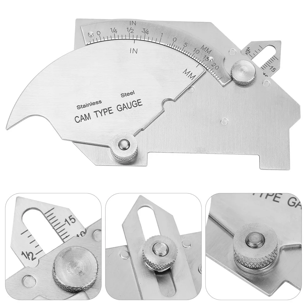 Welding GaugeConvex Welding Tester Convex Welding Inspection Ruler Gap Inspection Ruler Mg-8 Multifunctional Measuring Dimension
Welding GaugeConvex Welding Tester Convex Welding Inspection Ruler Gap Inspection Ruler Mg-8 Multifunctional Measuring Dimension