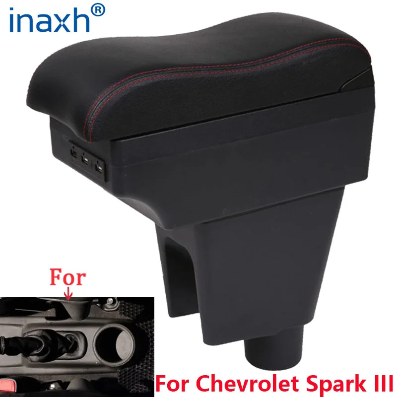 For Chevrolet Spark Armrest Box For Chevrolet Spark III Aveo T200 Console Storage Box Decoration Car Accessories Interior Parts
For Chevrolet Spark Armrest Box For Chevrolet Spark III Aveo T200 Console Storage Box Decoration Car Accessories Interior Parts