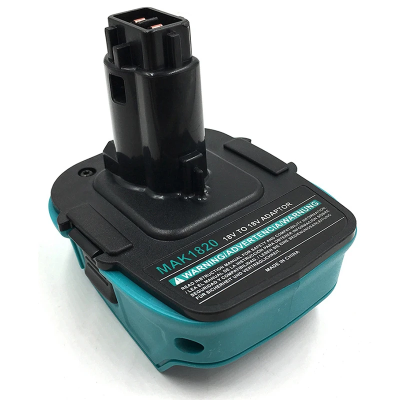 MAK1820 Adapter Converter for Makita 18V Li-Ion Battery BL1830 BL1860 for Dewalt DC9096 Ni-Cd Ni-Mh Battery Tools
MAK1820 Adapter Converter for Makita 18V Li-Ion Battery BL1830 BL1860 for Dewalt DC9096 Ni-Cd Ni-Mh Battery Tools