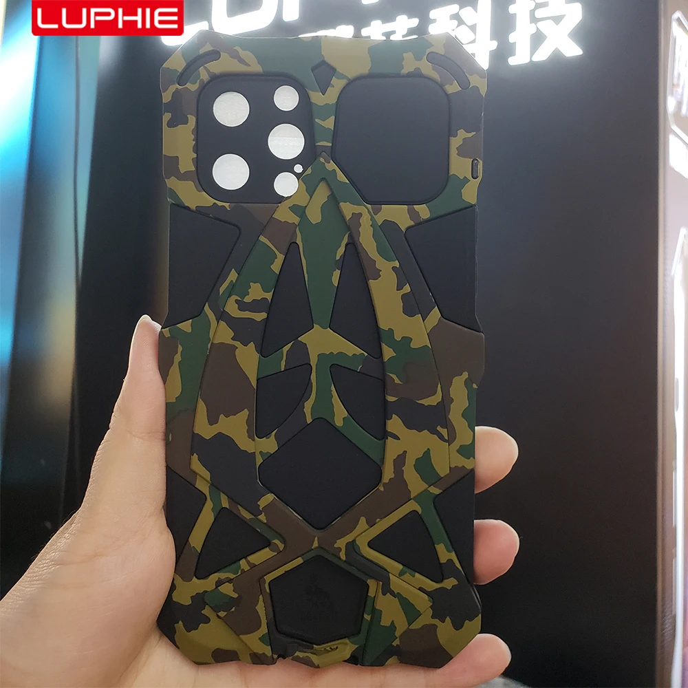 Luphie Full Shield Phone Case For iphone 12 Pro Max Military Grade Drop Tested 12 mini Metal Aluminum Rubber Gel Cover Dunda
Luphie Full Shield Phone Case For iphone 12 Pro Max Military Grade Drop Tested 12 mini Metal Aluminum Rubber Gel Cover Dunda