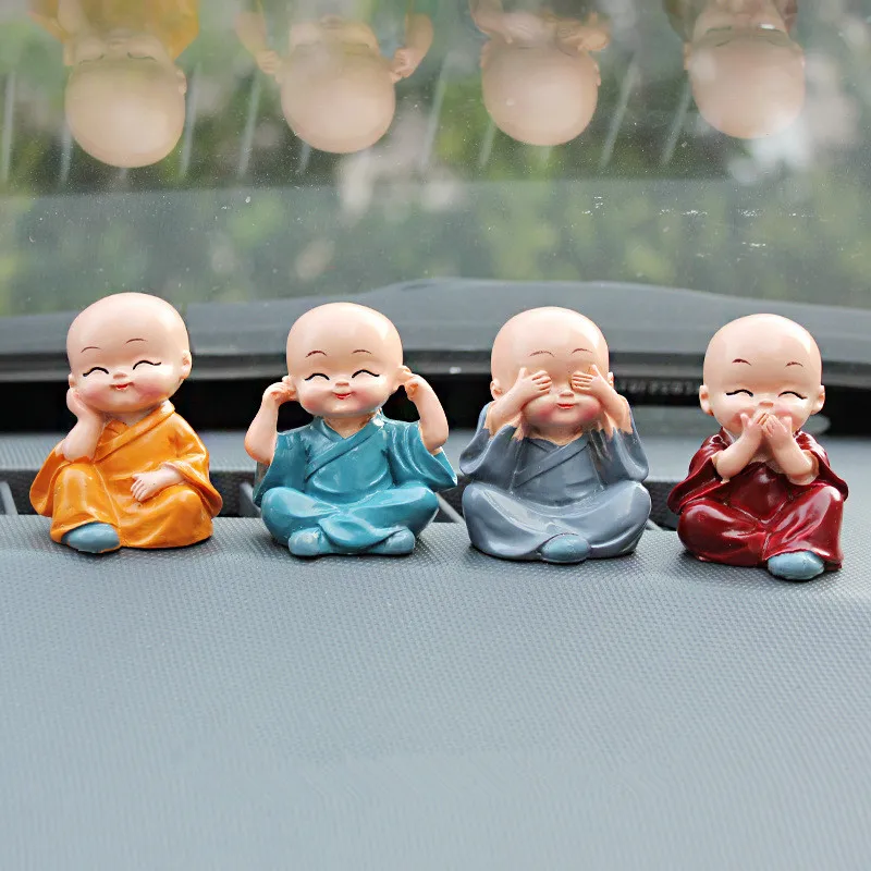 4Pcs/Set The Little Monk For Home Decorations Figurines Car Decor for Auto Interior Decor Accessories
4Pcs/Set The Little Monk For Home Decorations Figurines Car Decor for Auto Interior Decor Accessories