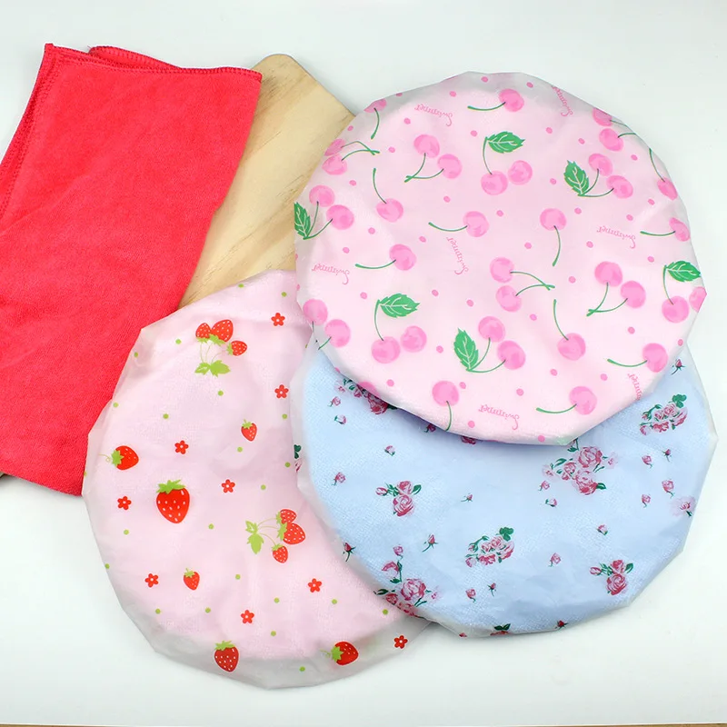 Cartoon Cute Strawberry Waterproof Shower Cap Thicken Bath Hat Bathing Cap For Women Anti Oil Hat 1pcs Bathroom Accessories
Cartoon Cute Strawberry Waterproof Shower Cap Thicken Bath Hat Bathing Cap For Women Anti Oil Hat 1pcs Bathroom Accessories