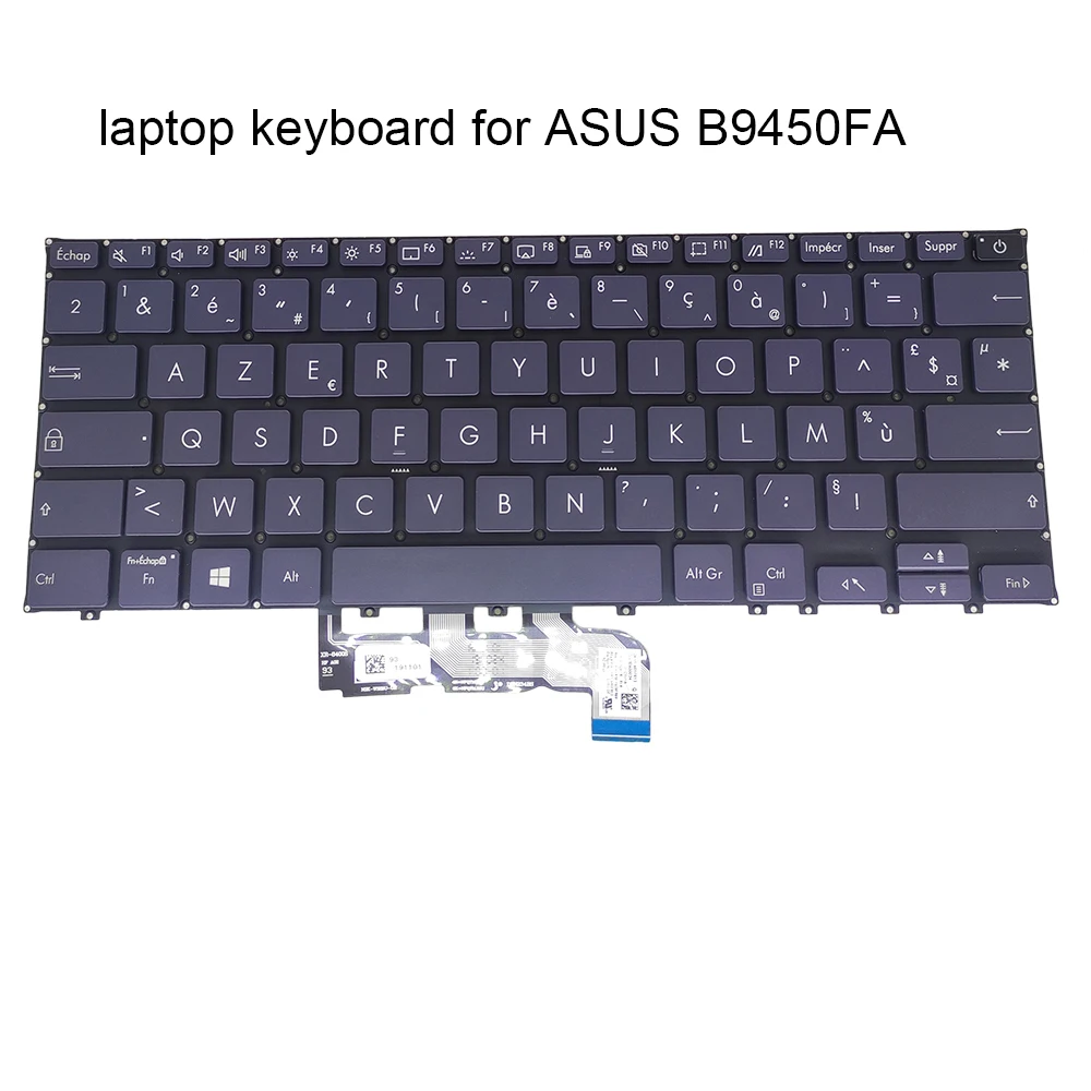 

Backlit Replacement Keyboards for ASUS ExpertBook B9450 B9450FA FR AZERTY IT Italian KR Korean keyboard 0KNB0 1620FR00 1620IT00