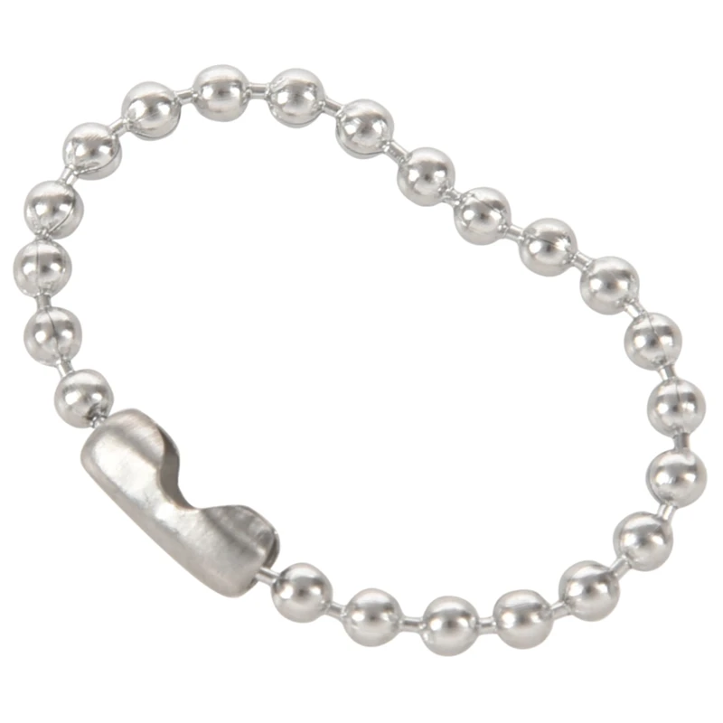 7.8Cm Long Stainless Steel Ball Chain For Key Rings, In Silver, 5 Pcs 
7.8Cm Long Stainless Steel Ball Chain For Key Rings, In Silver, 5 Pcs