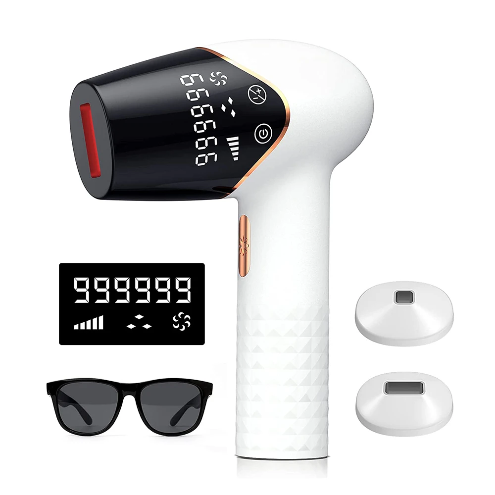 Home IPL Hair Removal Device 999999 Flashing Laser Painless Permanent Hair Removal Device for Men and Women
Home IPL Hair Removal Device 999999 Flashing Laser Painless Permanent Hair Removal Device for Men and Women