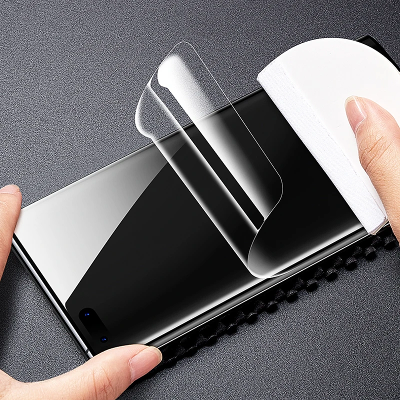 Гидрогелевая пленка для iPhone 12 Pro Max 11 X s 7 Plus Mini защита экрана мягкая не стекло |
